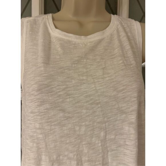 Women's Athleta solid white tank size Small White - Picture 3 of 9